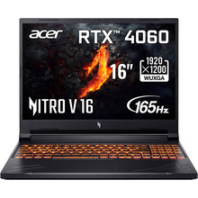 з SSD 512 ГБ Ноутбук ACER Nitro V 16 ANV16-41-R6A0 Obsidian Black (NH.QRUEU.00B)