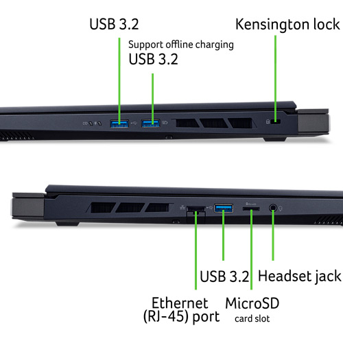 Огляд Ноутбук ACER Predator Helios Neo 16 PHN16-72-90Y5 Abyssal Black (NH.QRFEU.00D)