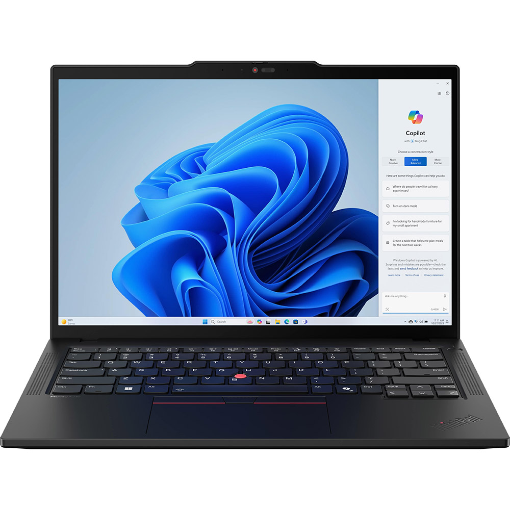 Ноутбук Lenovo ThinkPad T14 Gen 5 Black (21ML003DRA) Разрешение дисплея 1920 x 1200