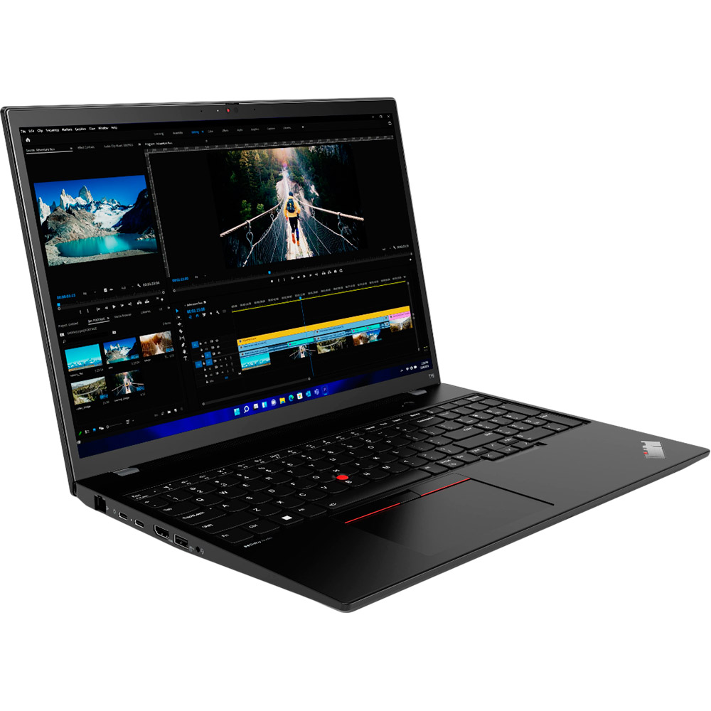 Внешний вид Ноутбук Lenovo ThinkPad T16 Gen 2 Thunder Black (21K7004ARA)