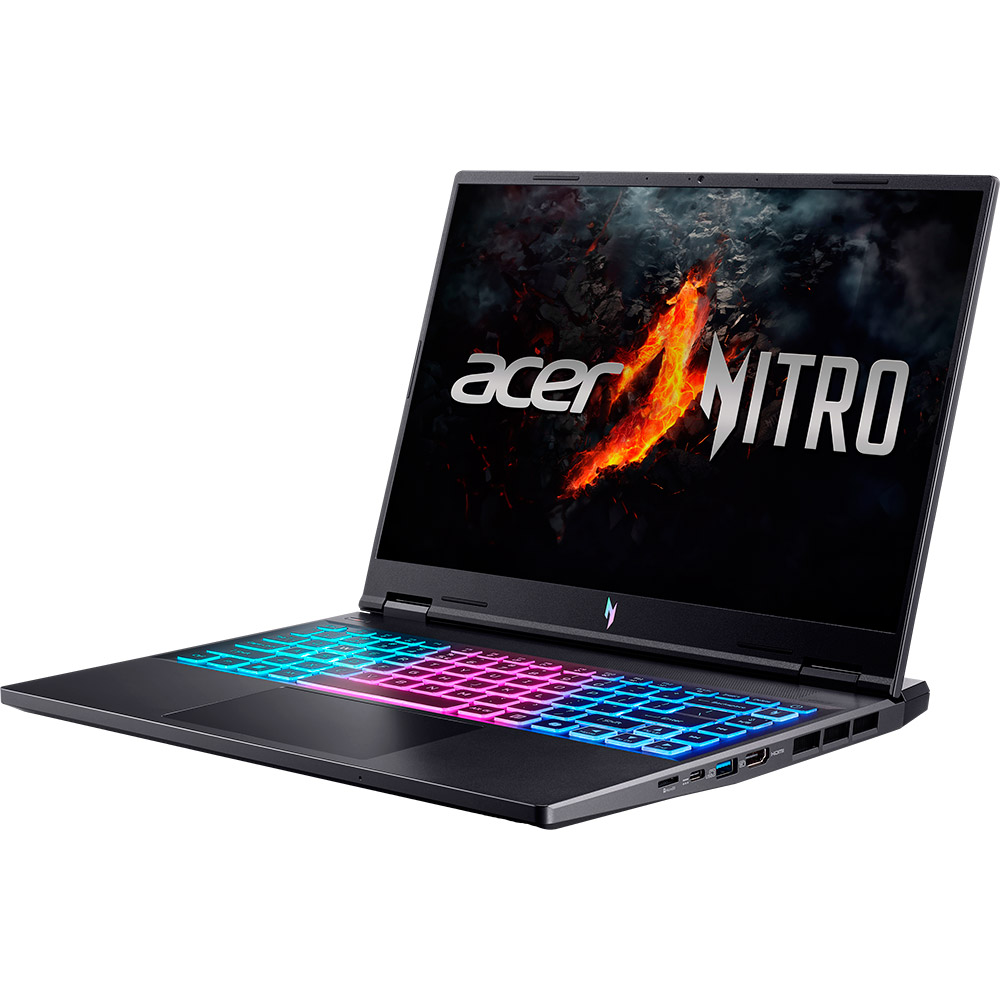 Зображення Ноутбук Acer Nitro 14 AN14-41-R3WA Obsidian Black (NH.QSREU.001)