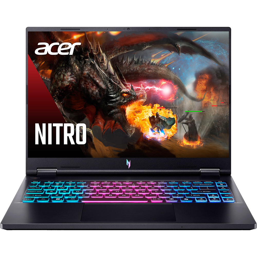 Ноутбук Acer Nitro 14 AN14-41-R3WA Obsidian Black (NH.QSREU.001)