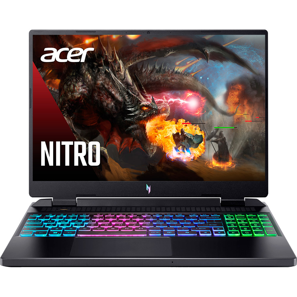 Ноутбук Acer Nitro 16 AN16-42-R9JZ Obsidian Black (NH.QSLEU.004)