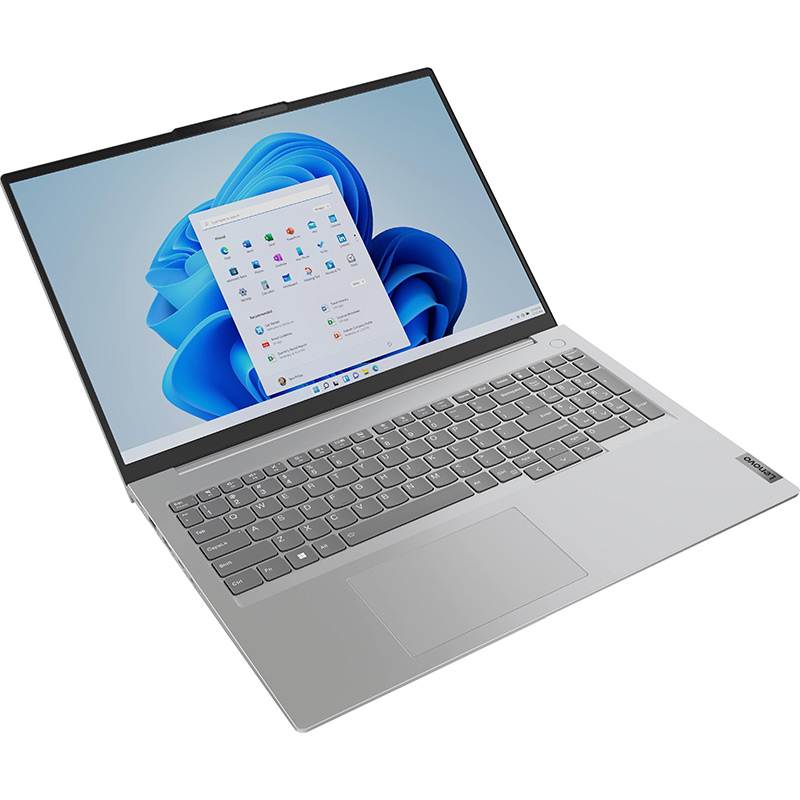 Зовнішній вигляд Ноутбук LENOVO ThinkBook 16 G6 ABP Arctic Grey (21KK008PRA)