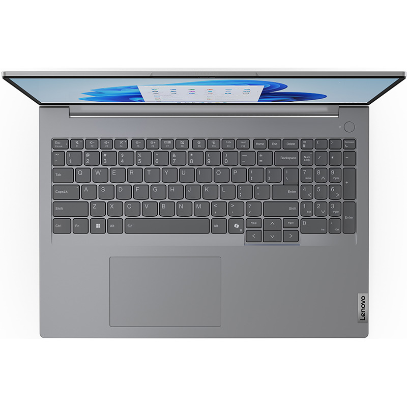 Зовнішній вигляд Ноутбук LENOVO ThinkBook 16 G7 ARP Arctic Grey (21MW000SRA)