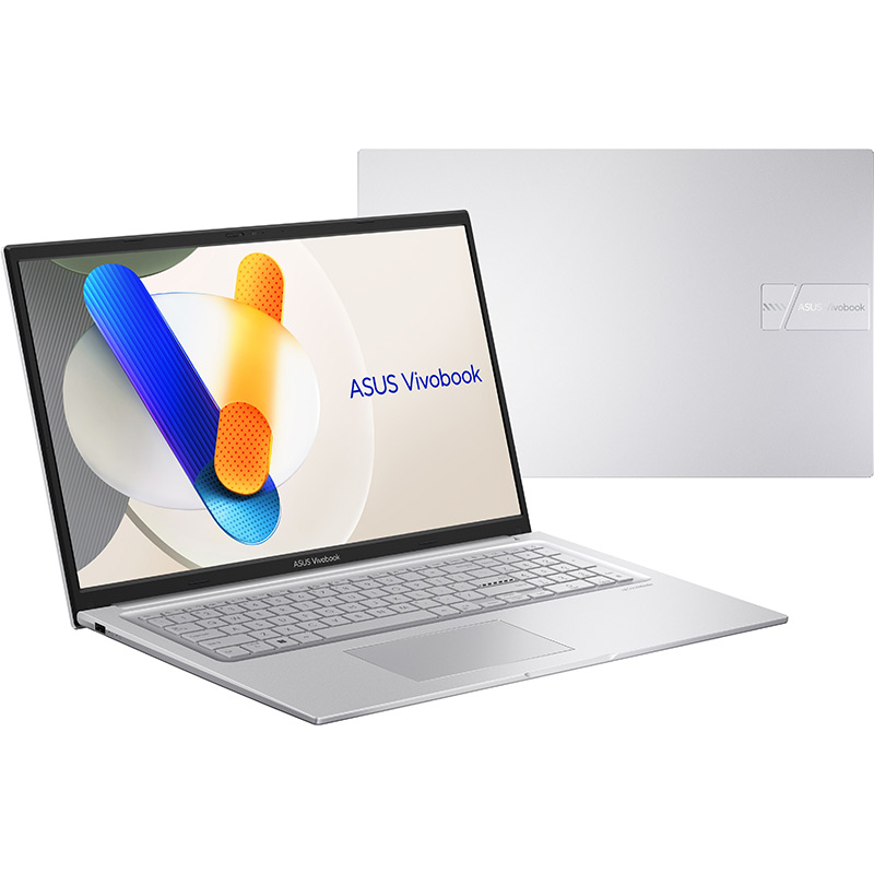 Зображення Ноутбук ASUS Vivobook 17 X1704VA-AU304 Cool Silver (90NB13X1-M000M0)