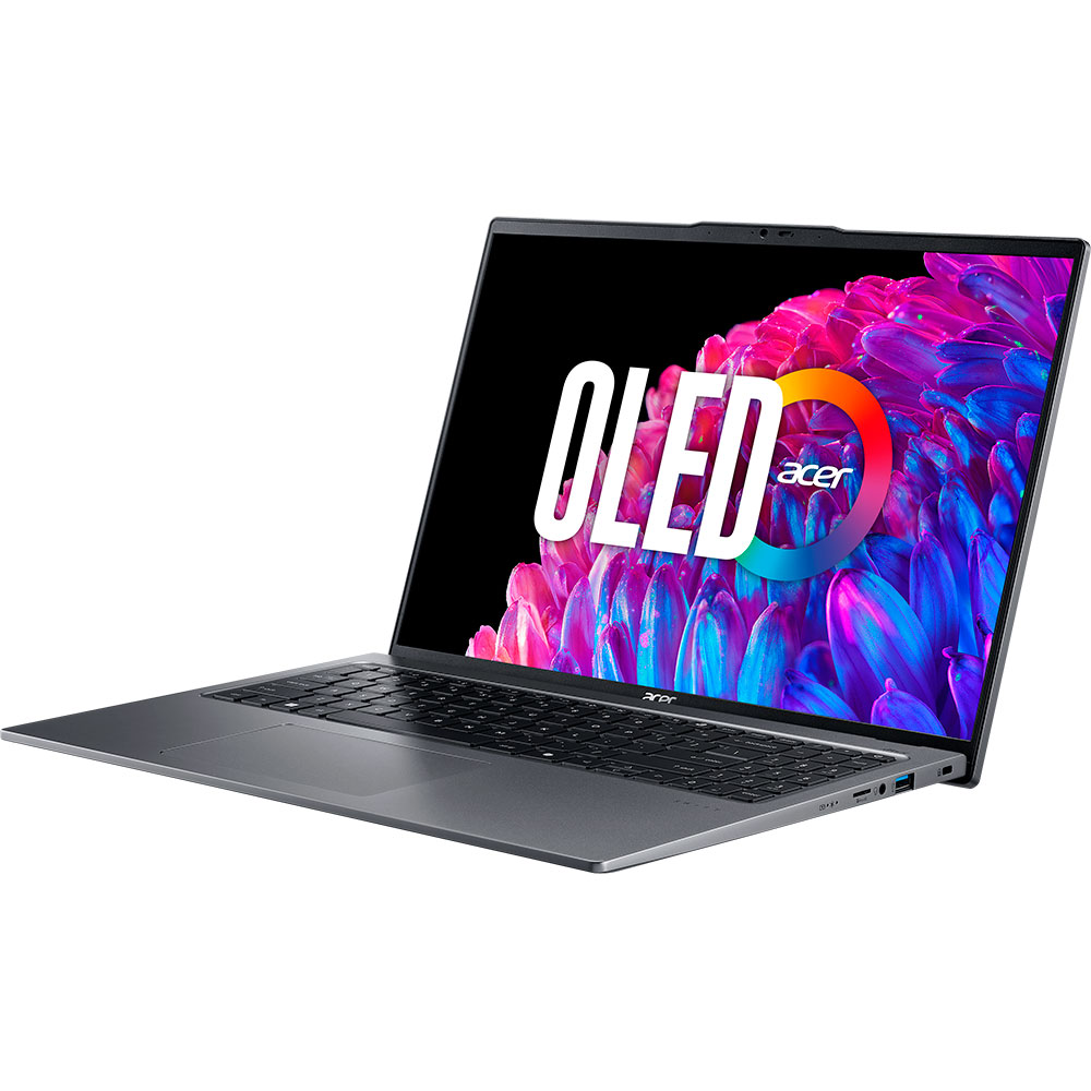 Зображення Ноутбук Acer Swift Go 16 SFG16-72 Steel Gray (NX.KZ2EU.001)