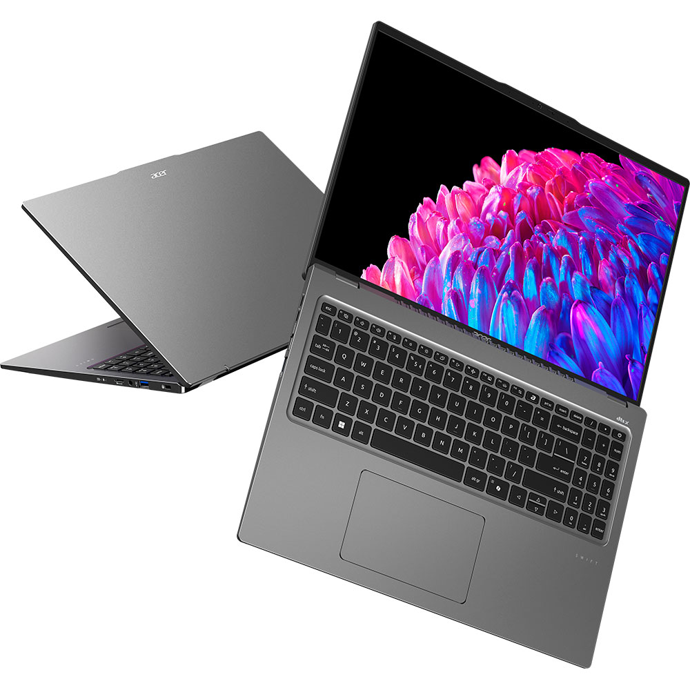 У Фокстрот Ноутбук Acer Swift Go 16 SFG16-72 Steel Gray (NX.KZ2EU.001)