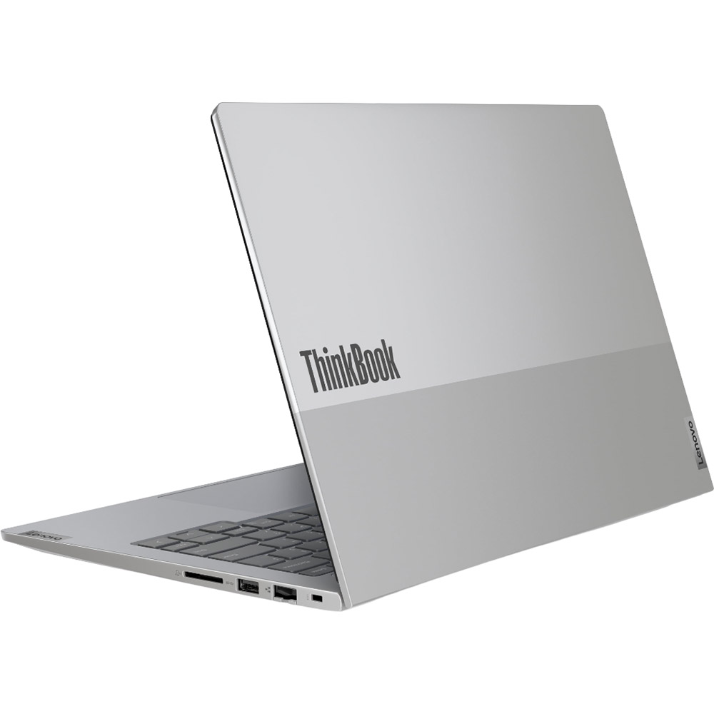 Зовнішній вигляд Ноутбук Lenovo ThinkBook 14 G6 ABP Arctic Grey (21KJ003VRA)