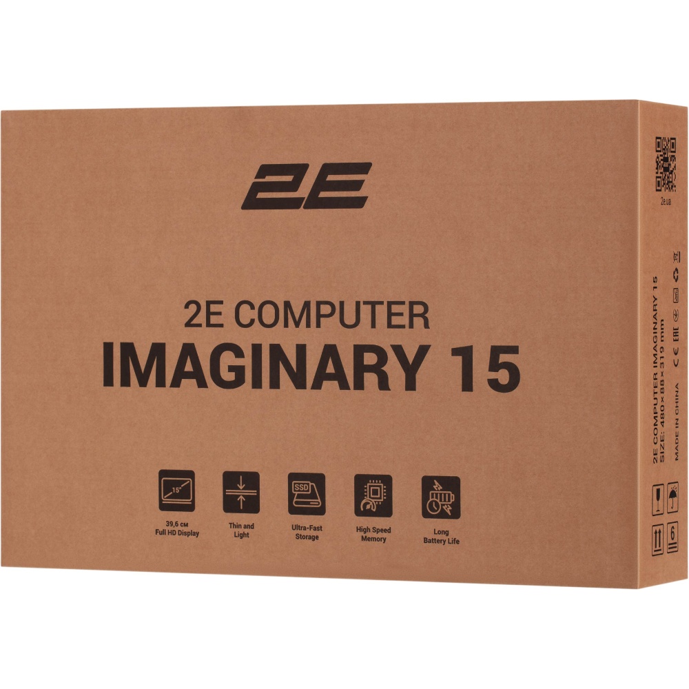 Изображение Ноутбук 2E Imaginary 15 Black (NL57AU-15UA11)