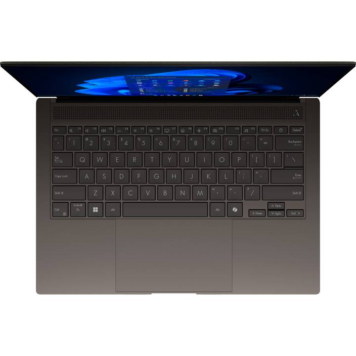 Внешний вид Ноутбук ASUS Zenbook S 14 UX5406SA-PV034X Zumaia Gray (90NB14F1-M00140)