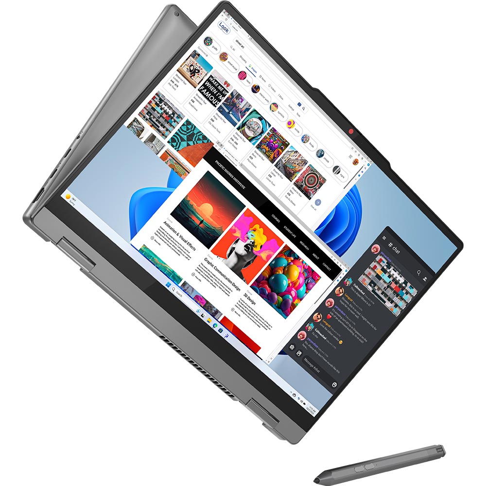 Огляд Ноутбук LENOVO IdeaPad 5 2-in-1 14IRU9 Luna Grey (83KX0047RA)