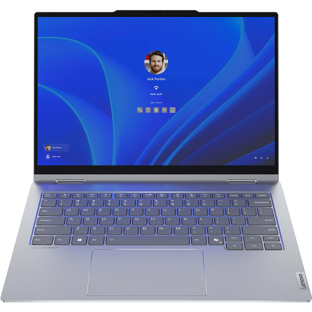 В Україні Ноутбук LENOVO ThinkBook 14 2-in-1 G4 IML Luna Grey (21MX000VRA)