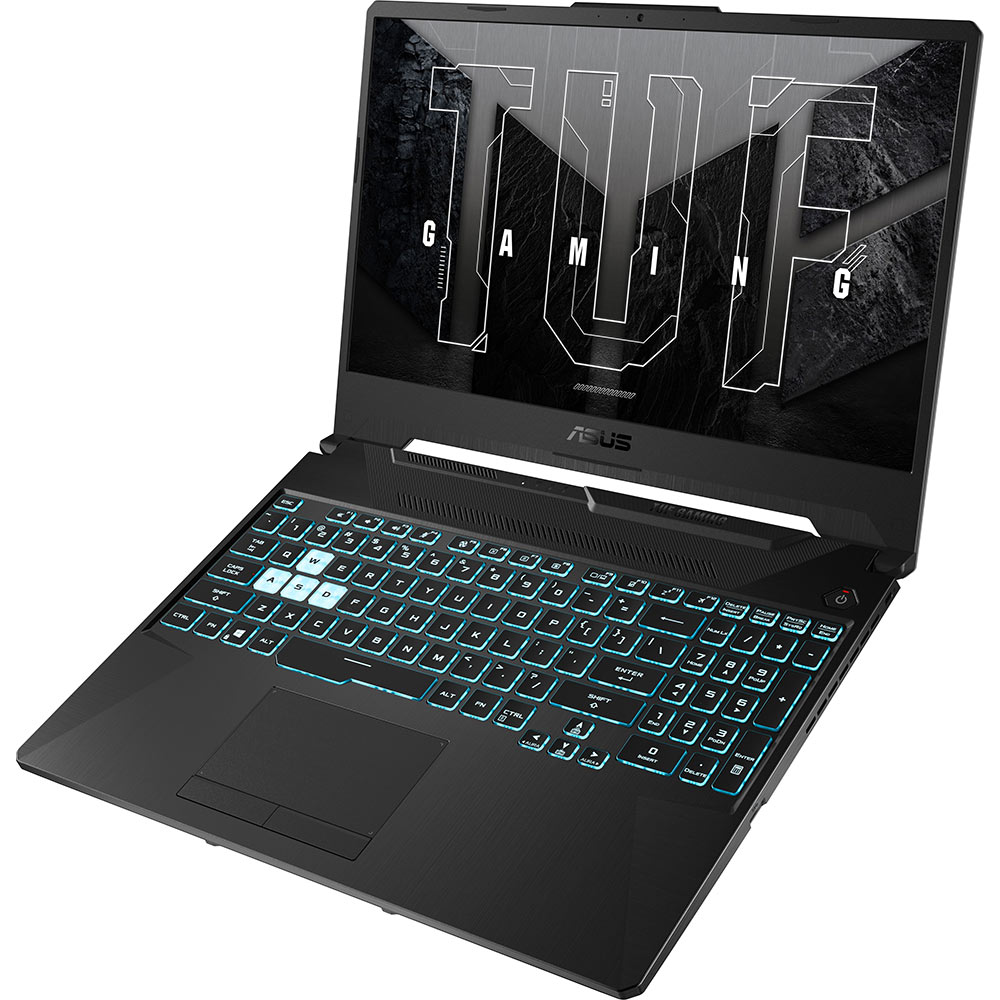 Зовнішній вигляд Ноутбук ASUS TUF Gaming A15 FA506NF-HN033 Graphite Black (90NR0JE7-M004K0)