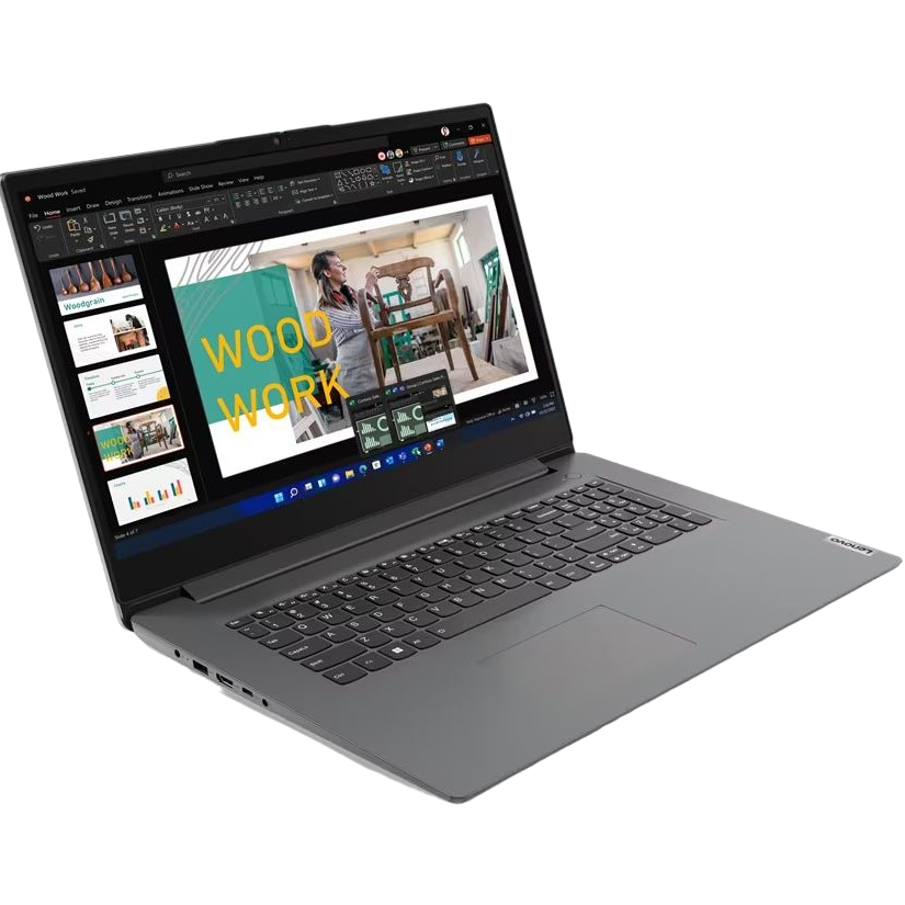 Внешний вид Ноутбук LENOVO V17-G4 Iron Grey (83A2001YRA)