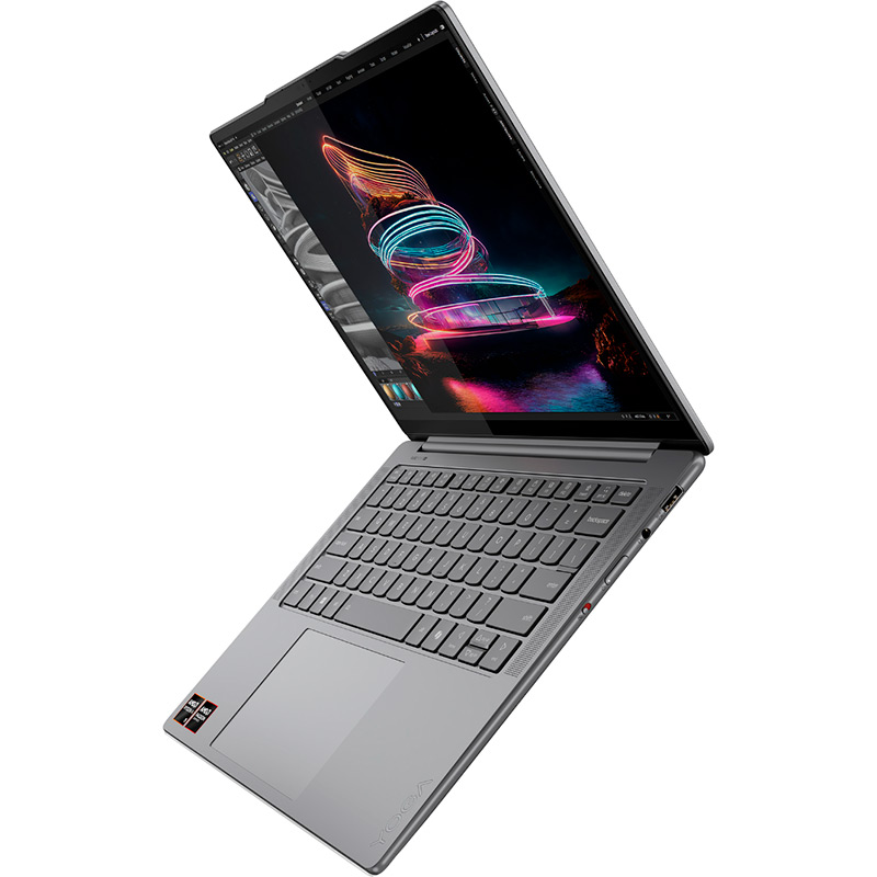 Зовнішній вигляд Ноутбук LENOVO Yoga Pro 7 14ASP9 Luna Grey (83HN0021RA)