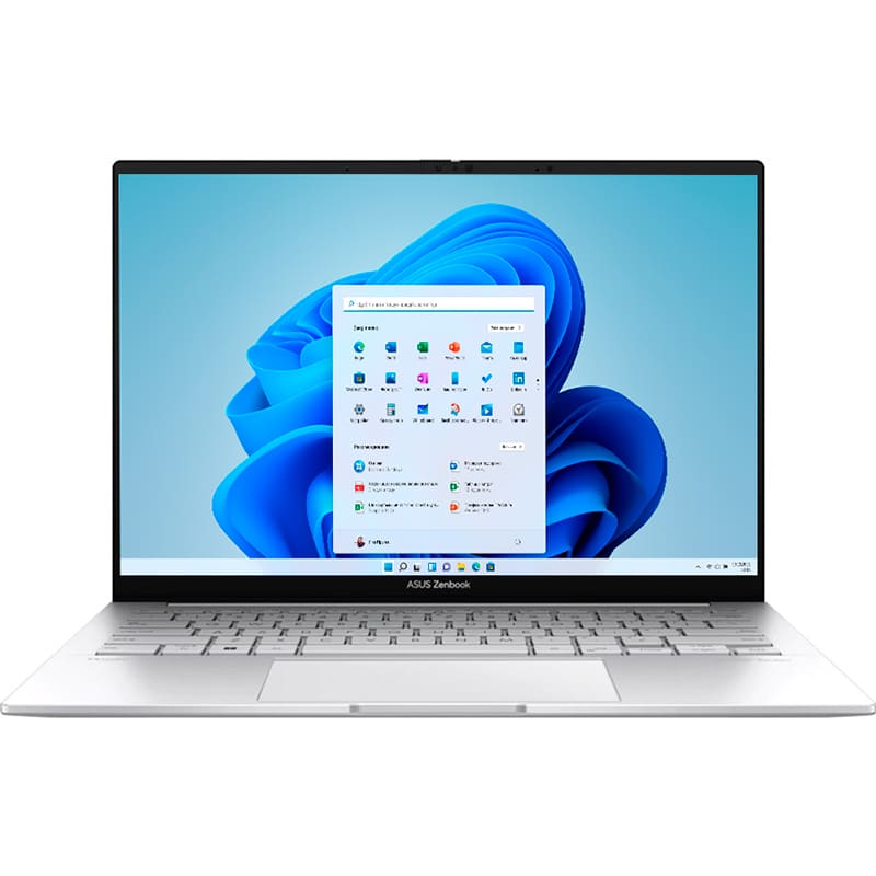 Ноутбук ASUS Zenbook 14 OLED UX3405MA-QD870W Foggy Silver (90NB11R2-M01H80)