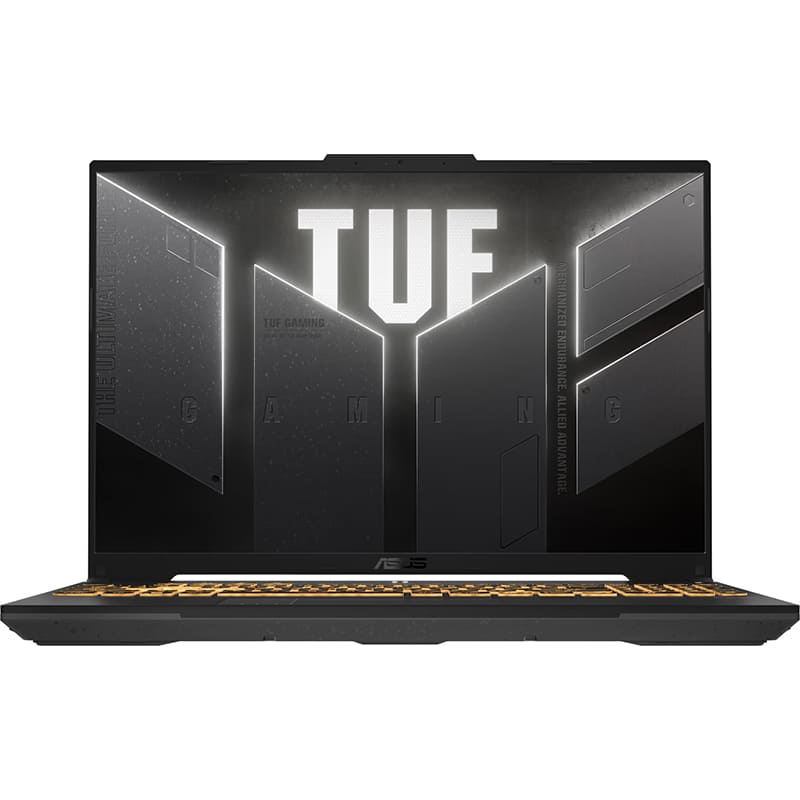 Зовнішній вигляд Ноутбук ASUS TUF F16 FX607JV-N3229 Mecha Gray (90NR0HV6-M00DS0)