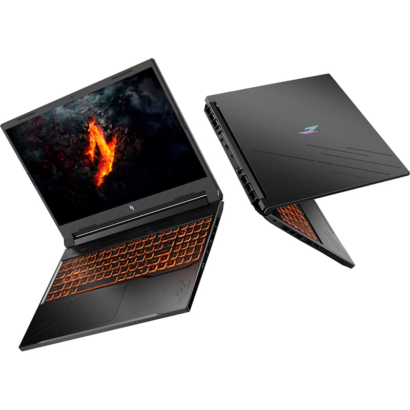 Внешний вид Ноутбук ACER Nitro V 16 ANV16-71 Obsidian Black (NH.QTREU.004)