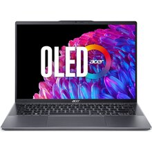 з інтегрованою відеокартою Ноутбук ACER Swift Go 14 SFG14-63 Steel Gray (NX.KYLEU.005)