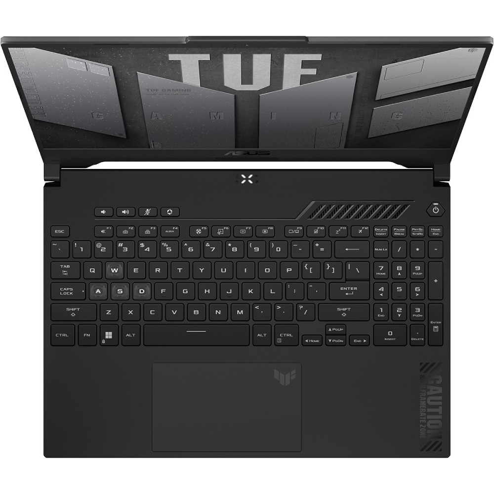 Внешний вид Ноутбук ASUS TUF A15 FA507NUR-LP052 Jaeger Gray (90NR0JP8-M004R0)