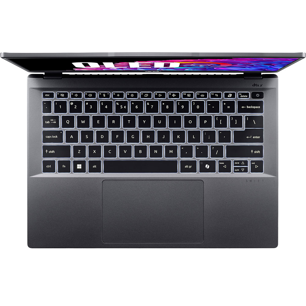 Ноутбук ACER Swift Go 14 SFG14-63-R88C Steel Gray (NX.KTSEU.002) Тип матриці OLED