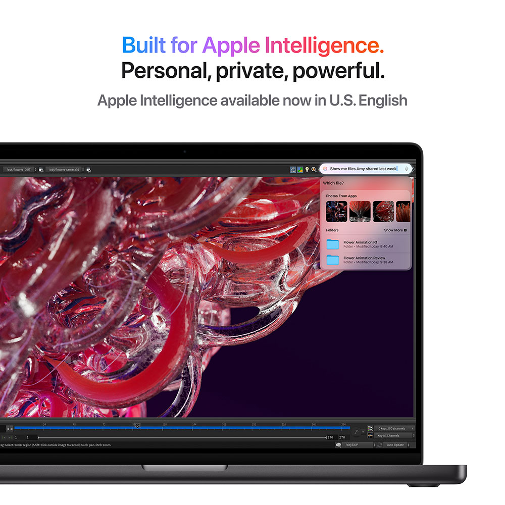 Ноутбук APPLE MacBook Pro 14' M4 16/512GB Space Black (MW2U3UA/A) Частота обновления экрана 120 Гц