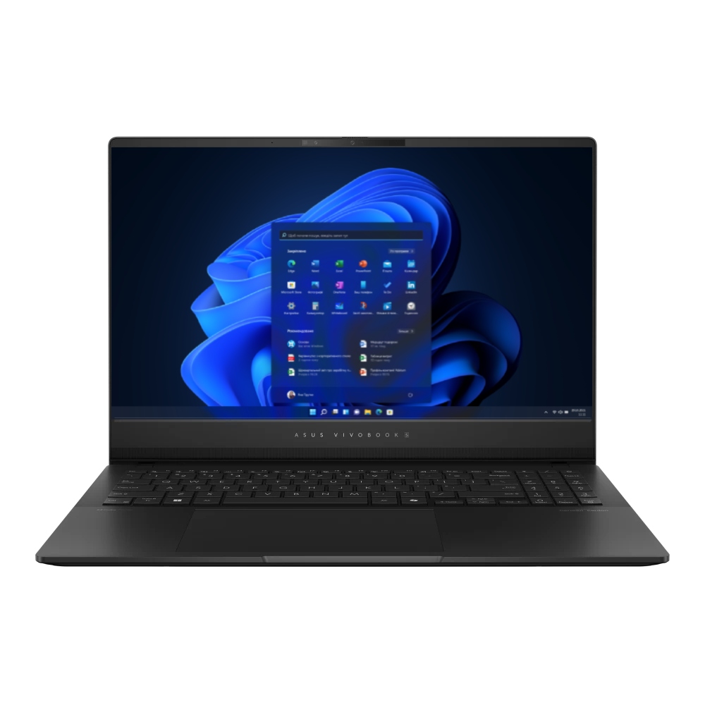 Ноутбук ASUS Vivobook S 15 OLED M5506WA-MA001X Neutral Black (90NB14A2-M000T0)