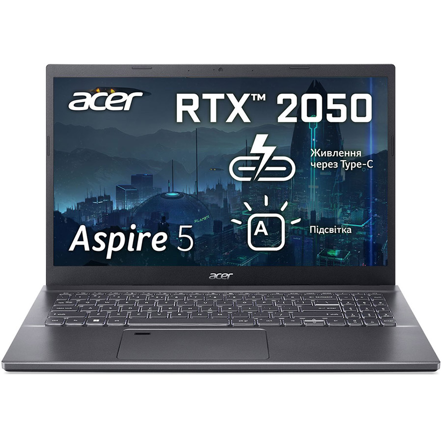 Ноутбук ACER Aspire 5 A515-57G-34EE (NX.KNZEU.00B) Частота оновлення екрана 60 Гц