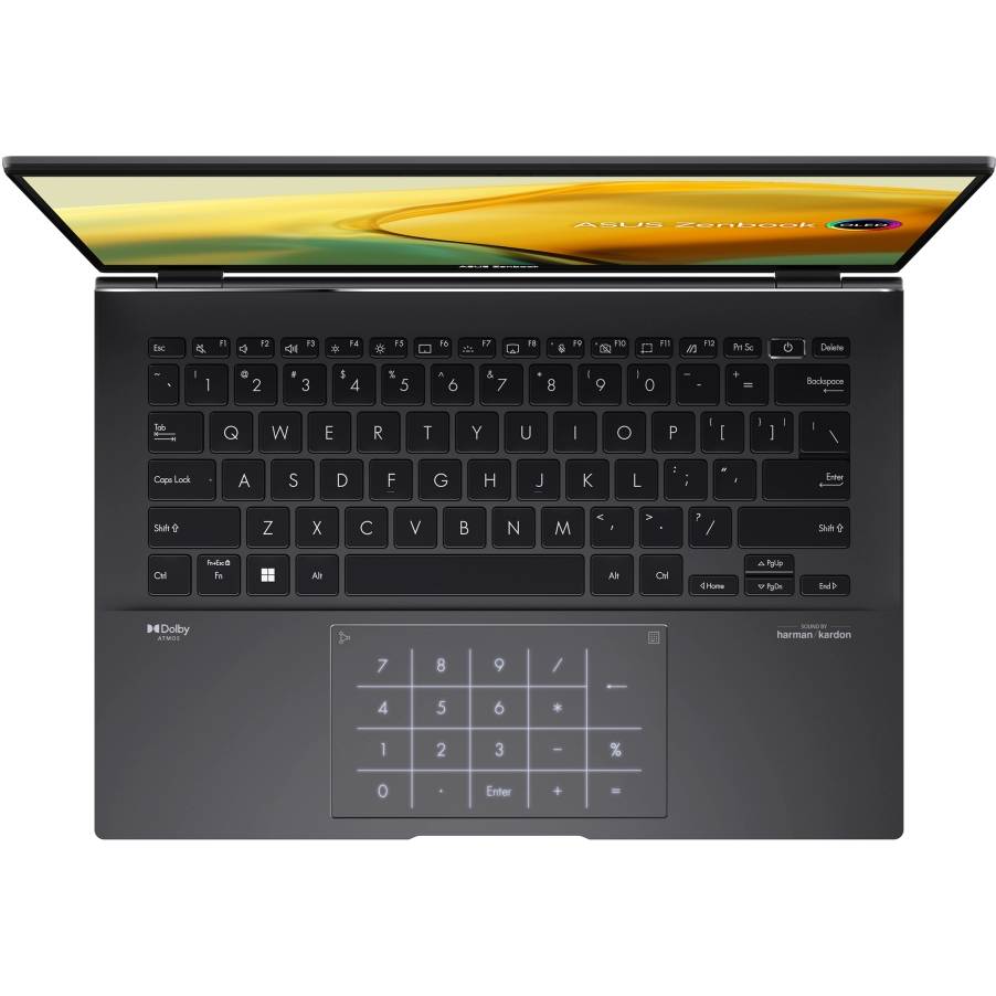 Ноутбук ASUS Zenbook 14 OLED UM3402YA-KM697 Jade Black (90NB0W95-M016W0) Роздільна здатність дисплея 2880 x 1800