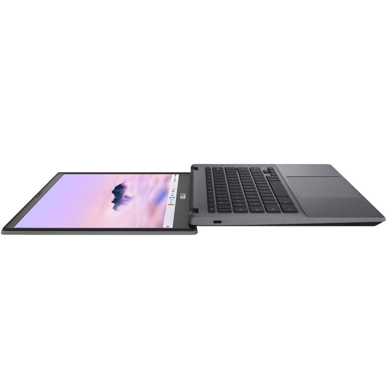 Зовнішній вигляд ASUS Chromebook Plus CX34 CX3402CVA-PQ0063 Rocky Grey (90NX07P2-M00220)