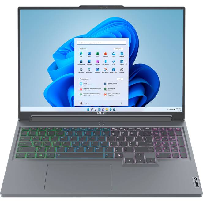 Ноутбук LENOVO Legion Pro 5 16IRX9 Luna Grey (83DG00KKRA)