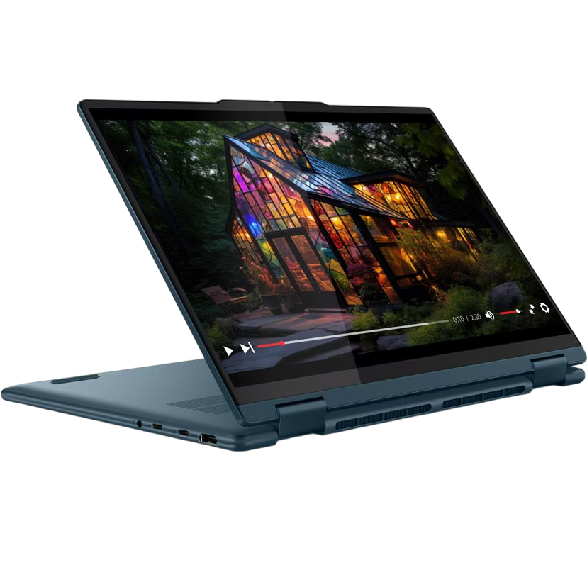 Зовнішній вигляд Ноутбук LENOVO Yoga 7 2 in 1 14IML9 Tidal Teal (83DJ00CPRA)