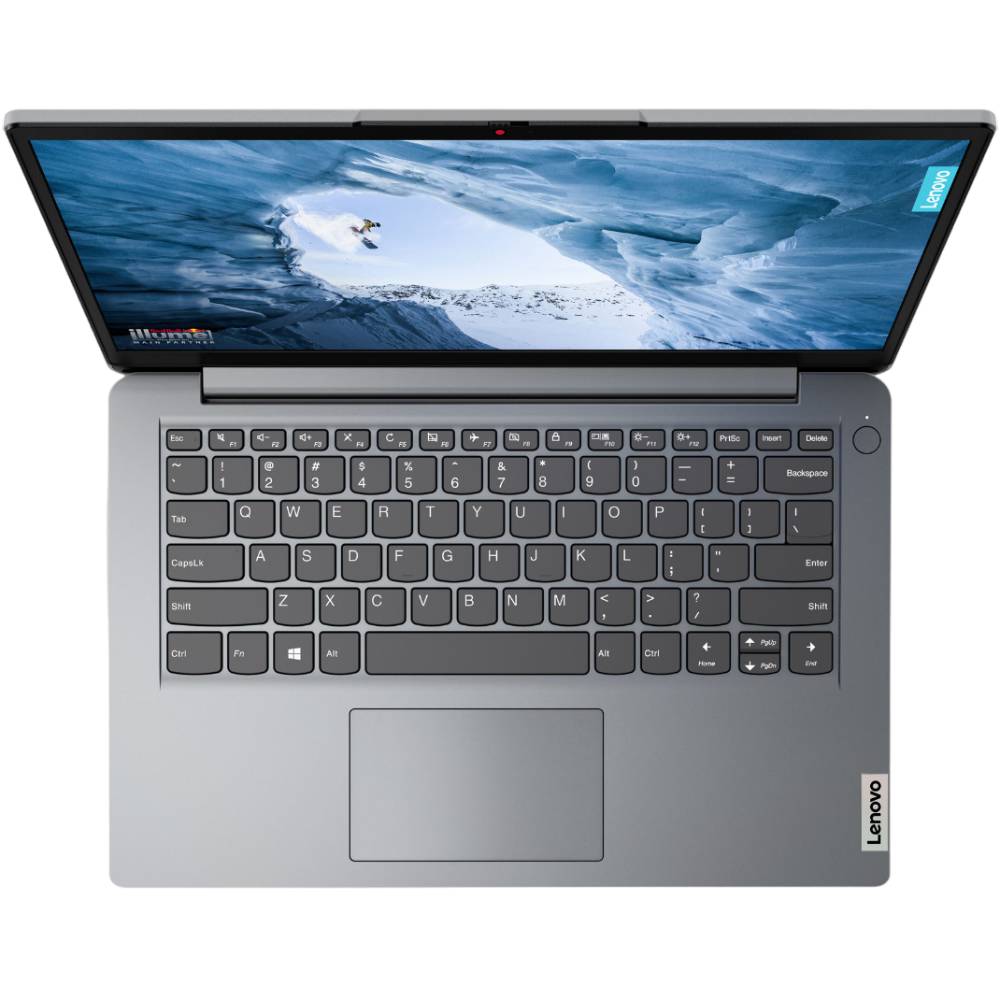 Внешний вид Ноутбук LENOVO IdeaPad 1 14IGL7 Cloud Grey (82V6009QRA)