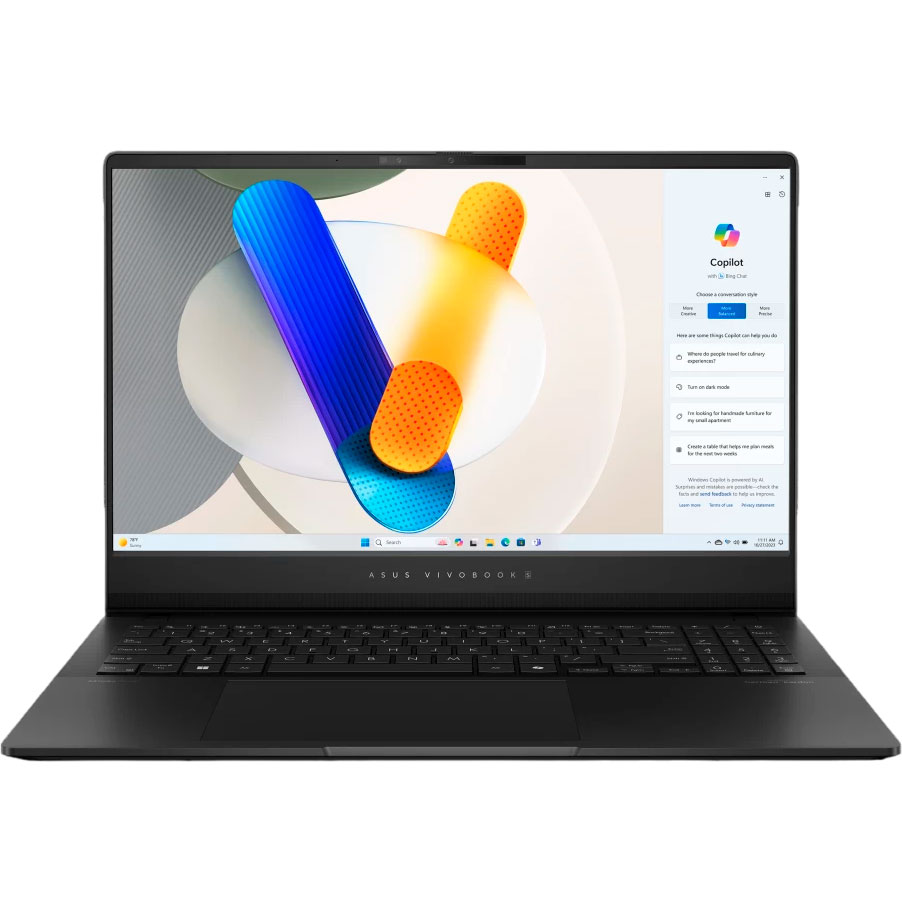 Ноутбук ASUS Vivobook S 15 OLED M5506WA-MA017 Neutral Black (90NB14A2-M000Z0) Тип матриці OLED