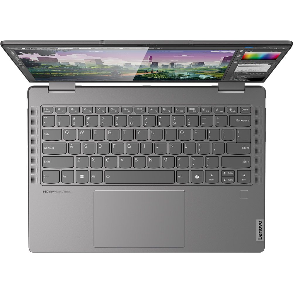 Ноутбук LENOVO Yoga 7 2 in 1 14IML9 Storm Grey (83DJ00CJRA) Частота оновлення екрана 120 Гц