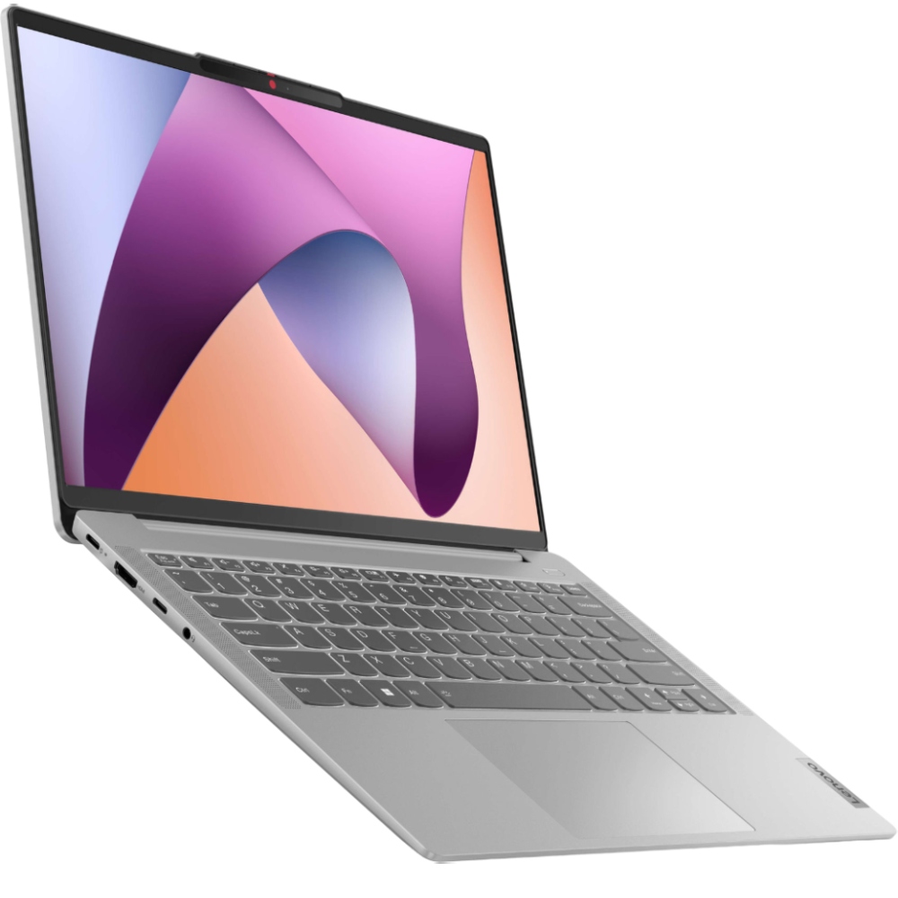 Зовнішній вигляд Ноутбук LENOVO IdeaPad Slim 5 14ABR8 Cloud Grey (82XE00APRA)