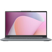 з SSD 512 ГБ Ноутбук LENOVO IdeaPad Slim 3 15AMN8 Arctic Grey (82XQ00LNRA)