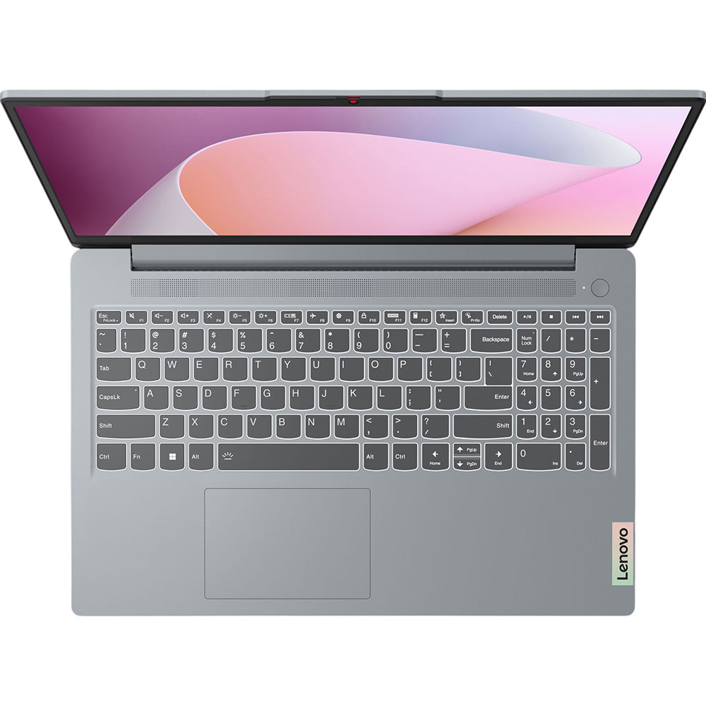 Ноутбук LENOVO IdeaPad Slim 3 15AMN8 Arctic Grey (82XQ00LNRA) Діагональ дисплея 15.6