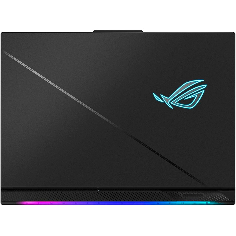 Зовнішній вигляд Ноутбук ASUS ROG Strix SCAR 18 G834JYR-R6179X Off Black (90NR0IP2-M008K0)