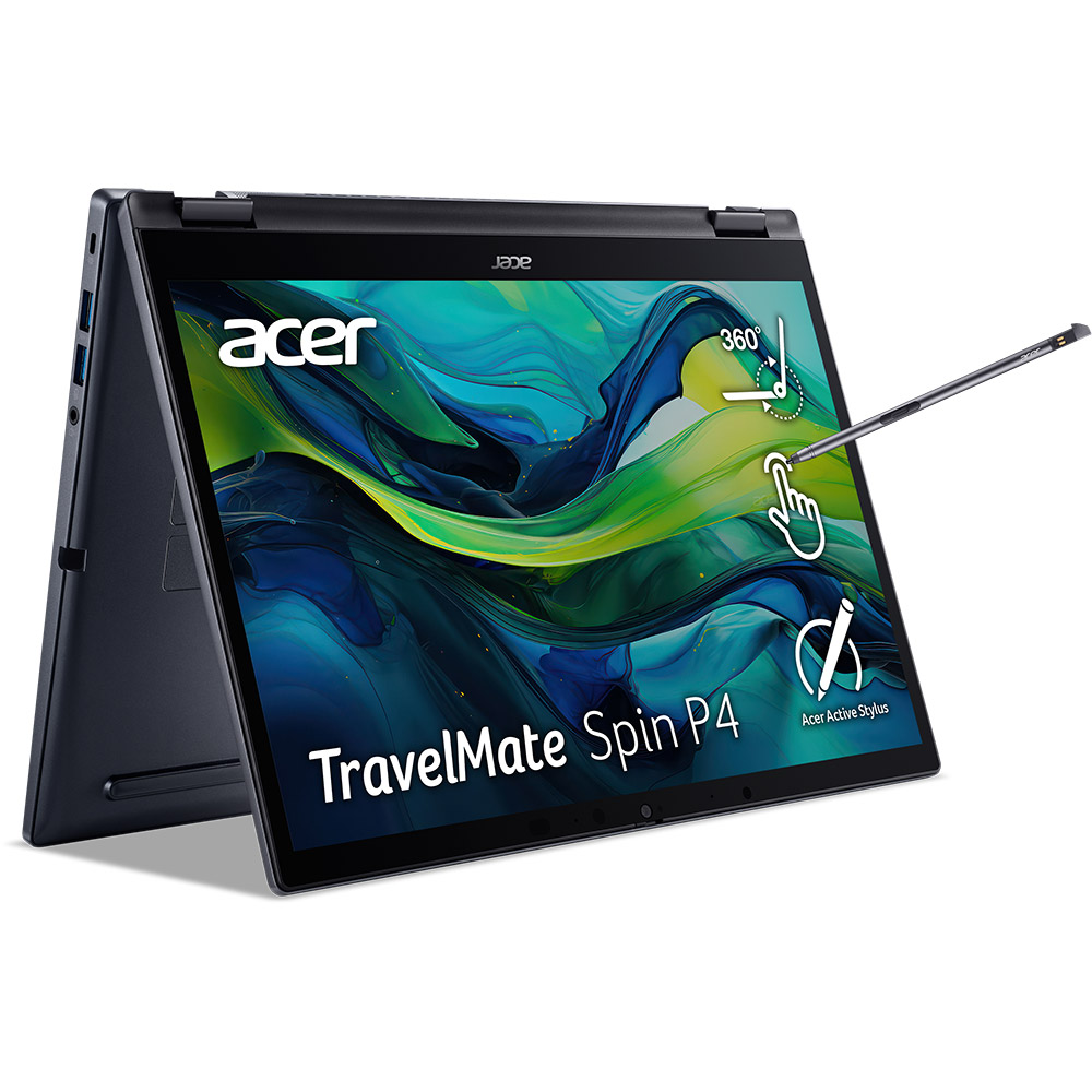 Ноутбук ACER TravelMate Spin P4 TMP414RN-52-79Y2 Blue (NX.VW8EU.008) Диагональ дисплея 14