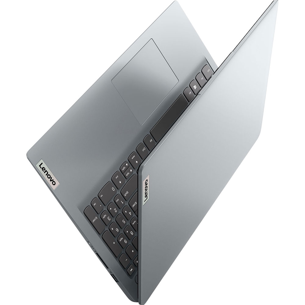 Зображення Ноутбук Lenovo Ideapad 1 15AMN7 Cloud Grey (82VG00QYRA)