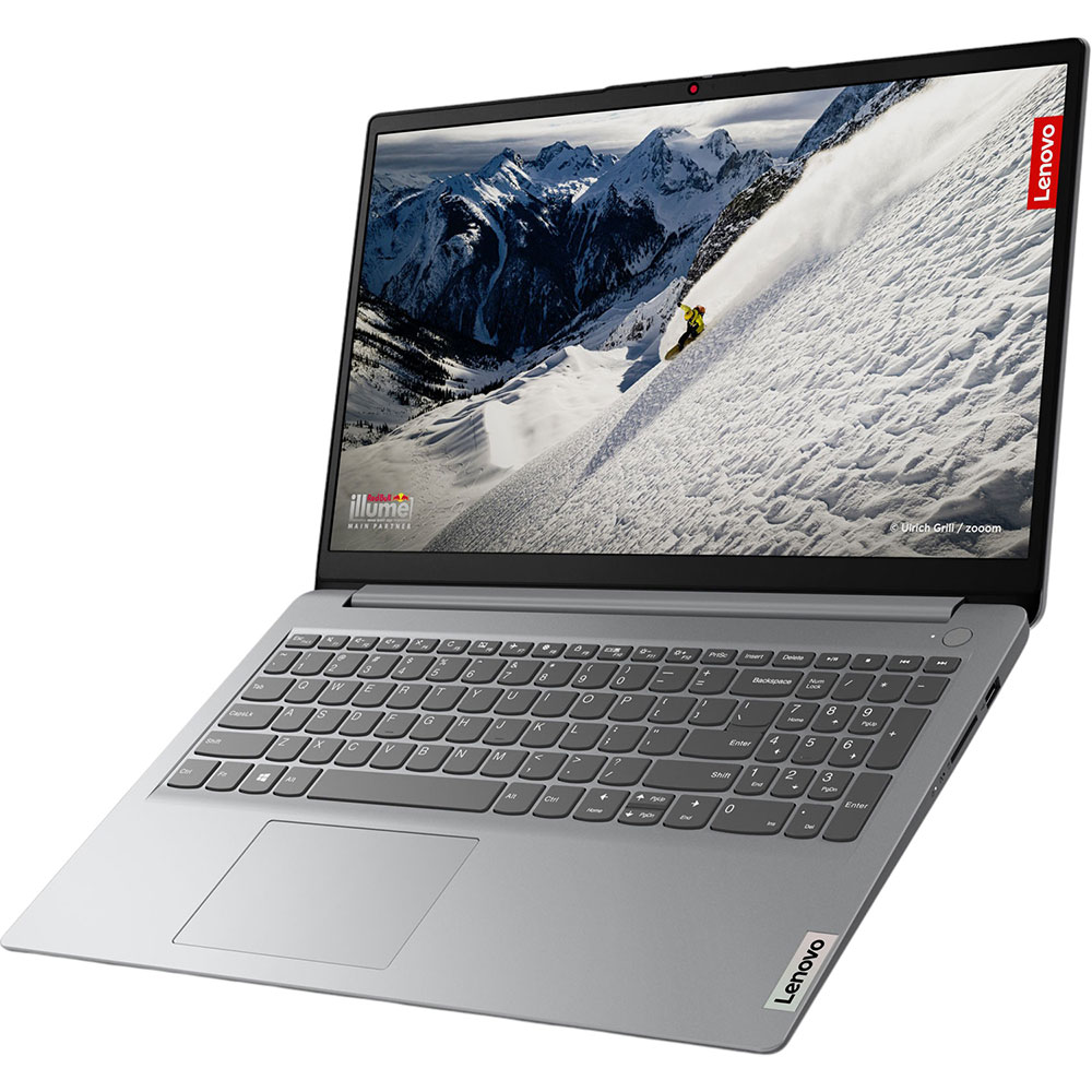 В Україні Ноутбук Lenovo Ideapad 1 15AMN7 Cloud Grey (82VG00QYRA)