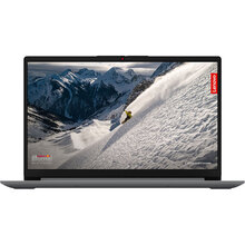 з інтегрованою відеокартою Ноутбук Lenovo Ideapad 1 15AMN7 Cloud Grey (82VG00QYRA)