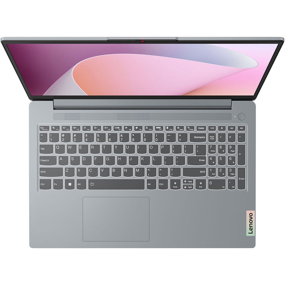 Ноутбук ideapad Slim 3 15AMN8 Arctic Grey (82XQ00L2RA) Діагональ дисплея 15.6