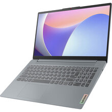 Ноутбук IdeaPad Slim 3 15IRH8 Arctic Grey (83EM00EERA)