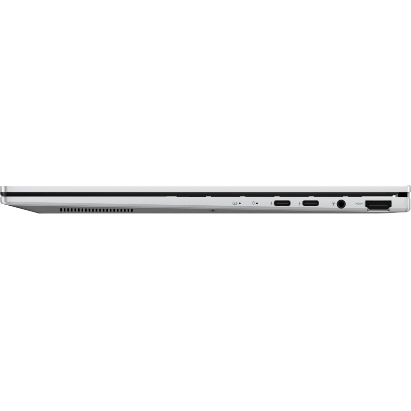 Внешний вид Ноутбук ASUS Zenbook 14 UX3405MA-QD054W Foggy Silver (90NB11R2-M002D0)