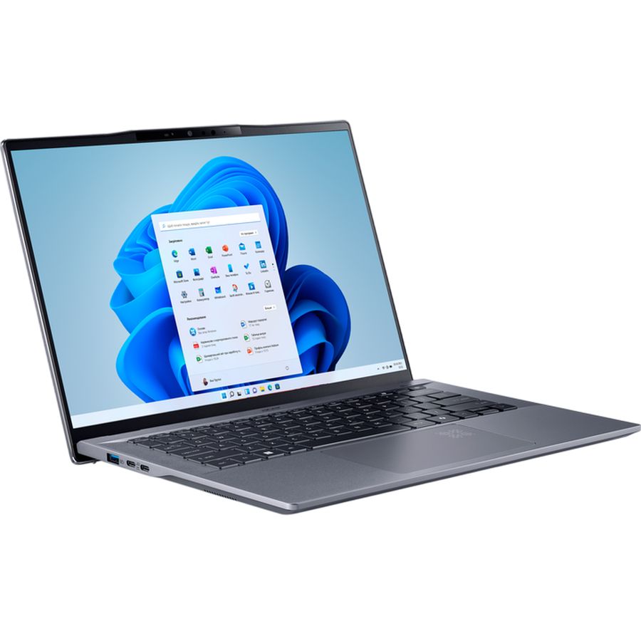 Ноутбук Acer Swift Go 14 AI SFG14-01 Steel Grey (NX.KYXEU.005) Діагональ дисплея 14.5