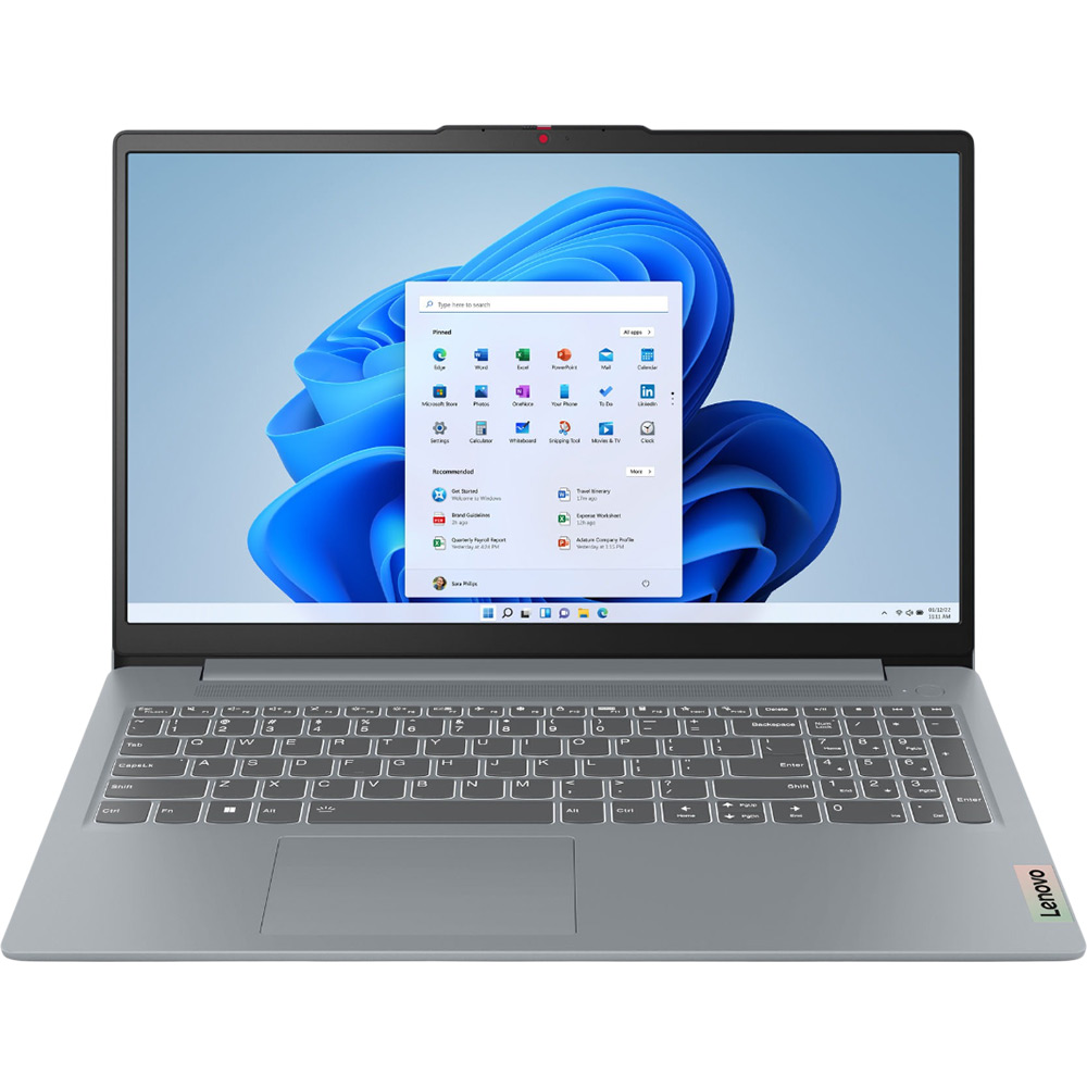 Ноутбук Lenovo IdeaPad Slim 3 15ABR8 Arctic Grey (82XM00KCRA) Тип матрицы IPS