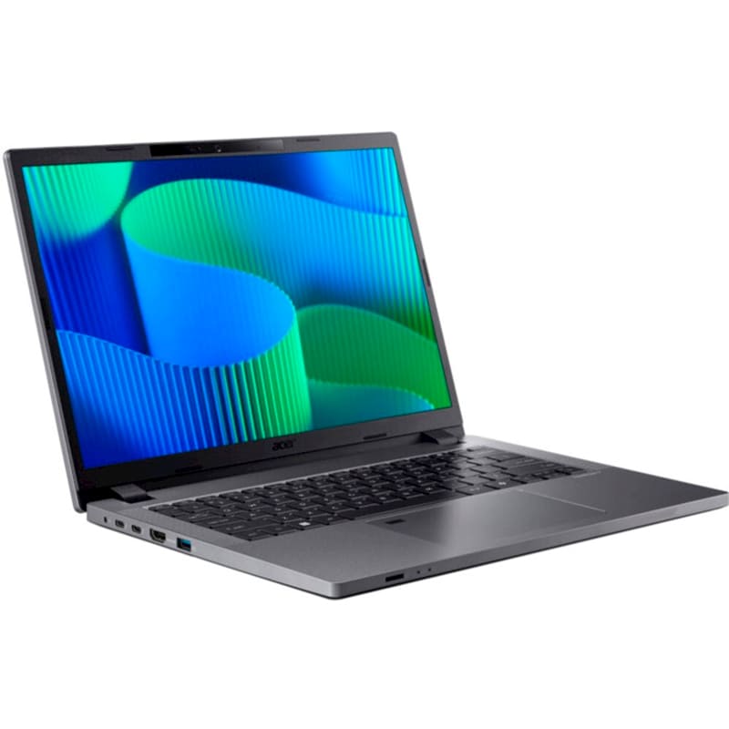 Зображення Ноутбук ACER TravelMate P2 14 TMP214-55-G2-TCO Steel Gray (NX.BABEU.002)